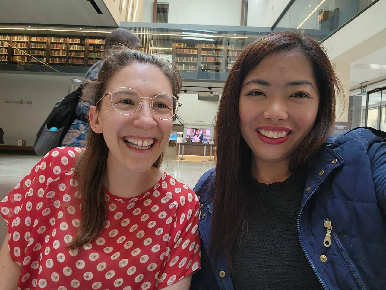 August 2024: Jenna Mendoza-Gonzalez (Trial Manager - Philippines) visits Oxford